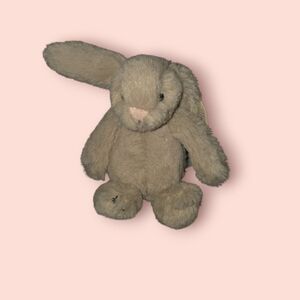NWT Jellycat Baby Beige Bashful Bunny - Tiny - 5"